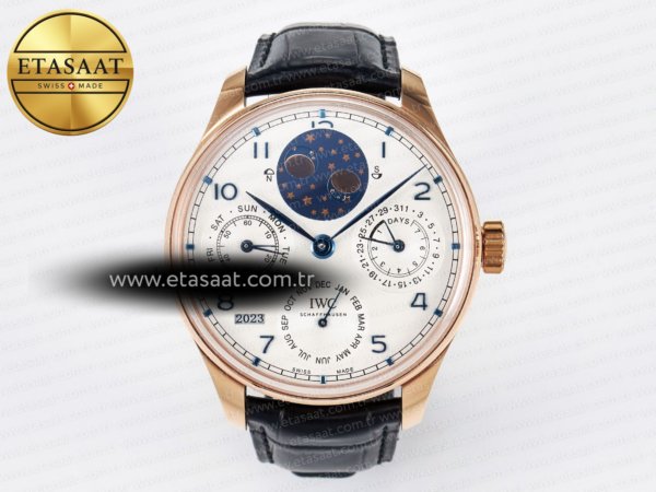 IWC Portugieser Daimi Takvim RG 5033 APSF Eta Saat - 1:1 Süper Klon Replika Saat
