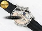 IWC Portugieser Perpetual Calendar SS 5033 White Dial on Black A52610 - Görsel 17