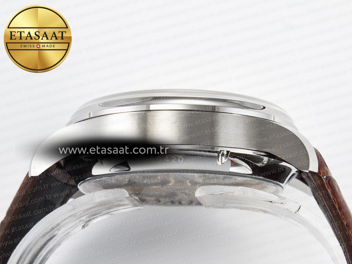 IWC Portugieser Perpetual Calendar SS 5033 White Dial on Brown A52610 - Görsel 13