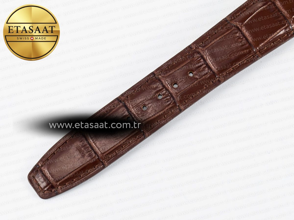 IWC Portugieser Perpetual Calendar SS 5033 White Dial on Brown A52610 - Görsel 21