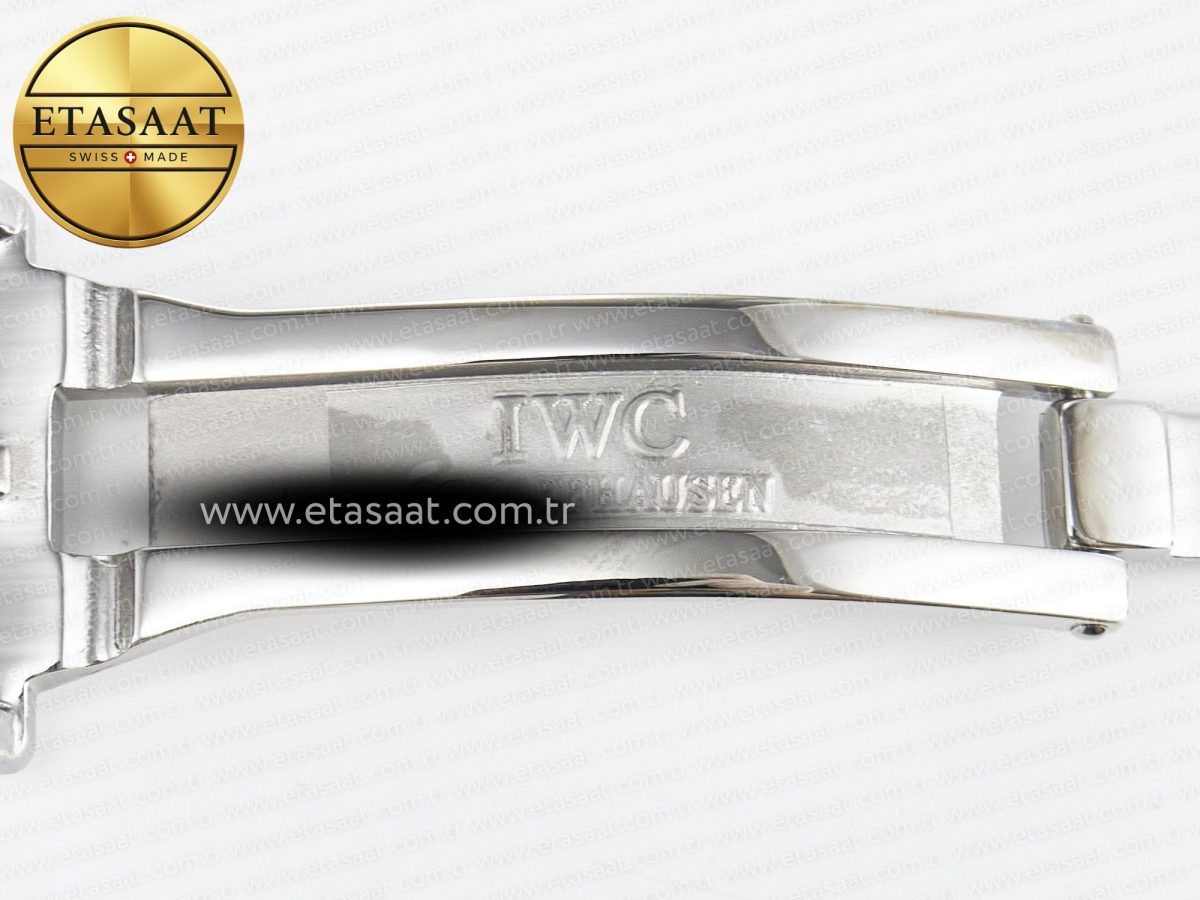 IWC Portugieser Perpetual Calendar SS 5033 White Dial on Brown A52610 - Görsel 26