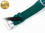 IWC Portuguese Chrono IW3716 Z+F 1:1 Best Edition Green Dial on Green Rubber Strap A69355 - Görsel 28