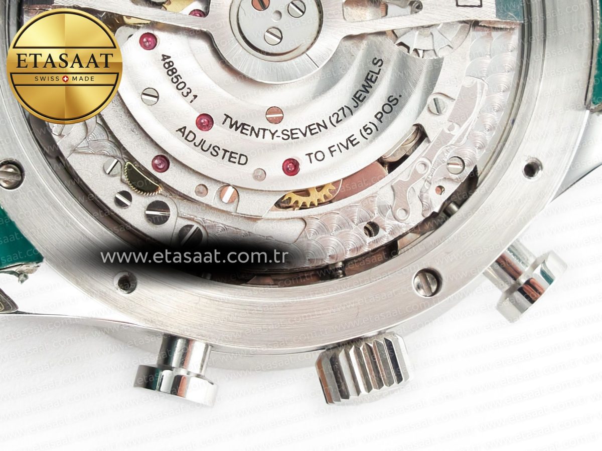 IWC Portuguese Chrono IW3716 Z+F 1:1 Best Edition Red Dial on Red Rubber Strap A69355 - Görsel 19