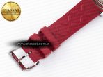 IWC Portuguese Chrono IW3716 Z+F 1:1 Best Edition Red Dial on Red Rubber Strap A69355 - Görsel 26