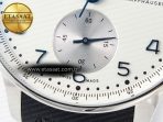 IWC Portuguese Chrono IW3716 Z+F 1:1 Best Edition White Dial on Black Rubber Strap A69355 - Görsel 11
