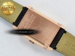 Jaeger Lecoultre Reverso Classic Duoface Small Seconds RG MGF Best Edition White Textured Dial on Black Leather Strap A854A - Görsel 20
