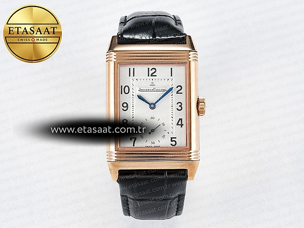 Jaeger-LeCoultre Reverso Classic Duoface Küçük Saniye Eta Saat - 1:1 Süper Klon Replika Saat