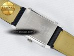 Jaeger Lecoultre Reverso Classic Duoface Small Seconds SS MGF Best Edition White Guilloché Dial on Black Leather Strap A854A - Görsel 20