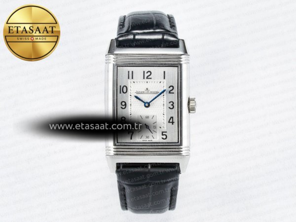 Jaeger-LeCoultre Reverso Classic Duoface Küçük V2 Eta Saat - 1:1 Süper Klon Replika Saat