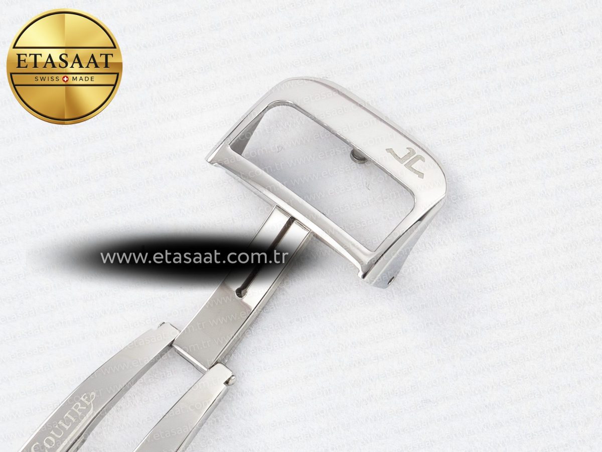 Jaeger Lecoultre Reverso Classic Duoface Small Seconds SS MGF Best Edition White Guilloché Dial on Red Leather Strap A854A - Görsel 29