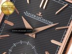 Jaeger Lecoultre Reverso Tribute Duoface Small Seconds RG MGF Best Edition Black Dial on Red Leather Strap A854A - Görsel 14