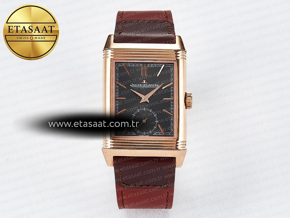 Jaeger-LeCoultre Reverso Tribute Duoface Küçük Saniye Eta Saat - 1:1 Süper Klon Replika Saat