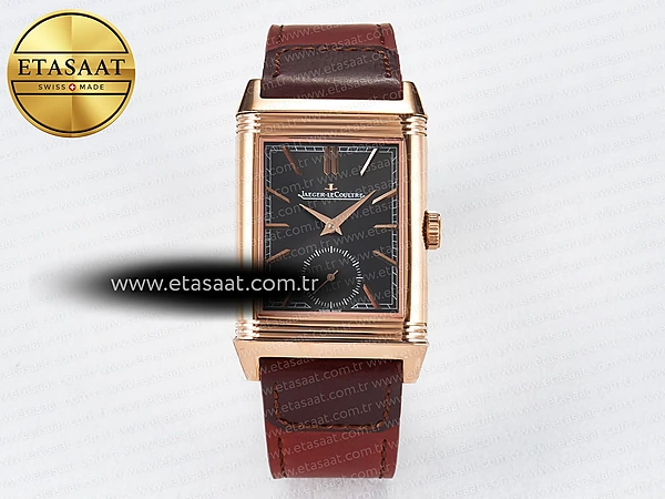 Jaeger-LeCoultre Reverso Tribute Duoface Küçük Saniye Eta Saat - 1:1 Süper Klon Replika Saat