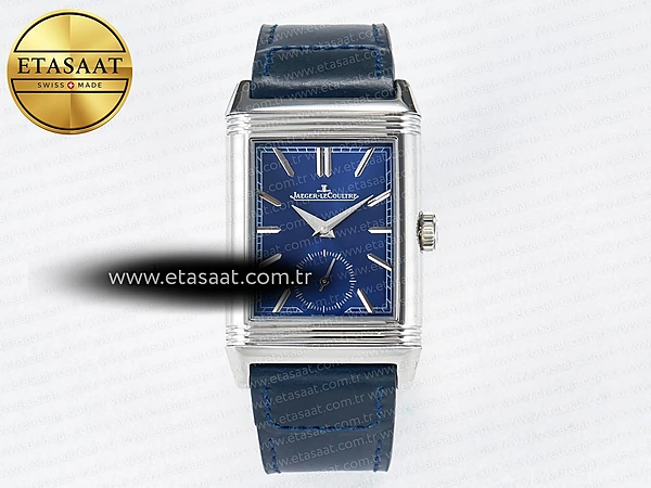 Jaeger-LeCoultre Reverso Tribute Duoface Küçük V4 Eta Saat - 1:1 Süper Klon Replika Saat