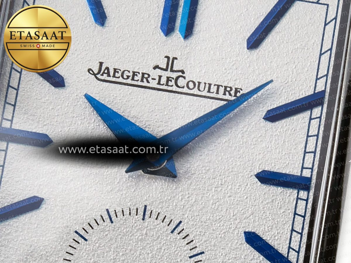 Jaeger Lecoultre Reverso Tribute Duoface Small Seconds SS MGF Best Edition White Dial on Black Leather Strap A854A - Görsel 14