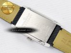 Jaeger Lecoultre Reverso Tribute Duoface Small Seconds SS MGF Best Edition White Dial on Black Leather Strap A854A - Görsel 20