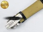 Jaeger Lecoultre Reverso Tribute Duoface Small Seconds SS MGF Best Edition White Dial on Black Leather Strap A854A - Görsel 23