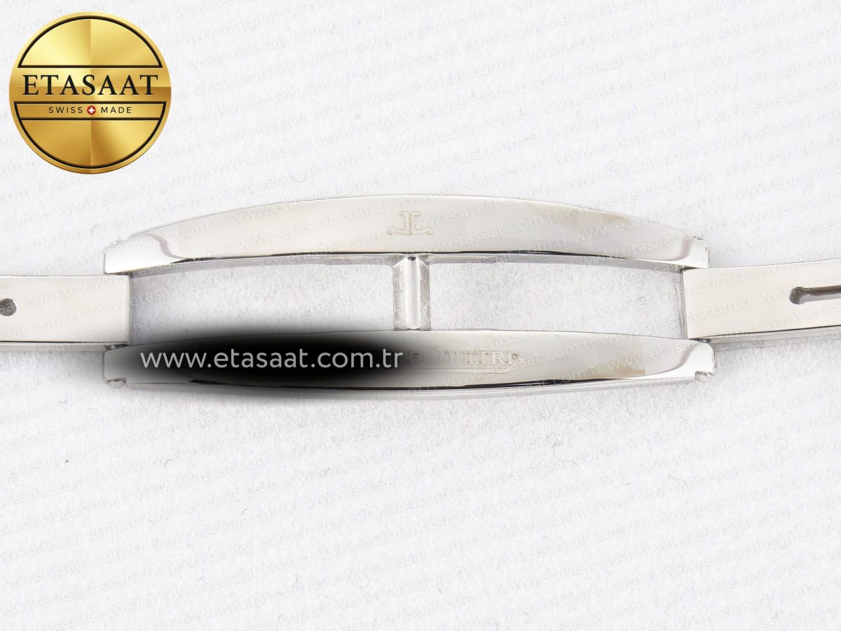 Jaeger Lecoultre Reverso Tribute Duoface Small Seconds SS MGF Best Edition White Dial on Black Leather Strap A854A - Görsel 29