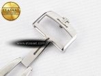 Jaeger Lecoultre Reverso Tribute Duoface Small Seconds SS MGF Best Edition White Dial on Black Leather Strap A854A - Görsel 30