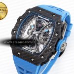 Richard Mille RM 53-01 Blue Rubber Strap