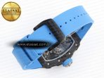 Richard Mille RM 53-01 Blue Rubber Strap - Görsel 15