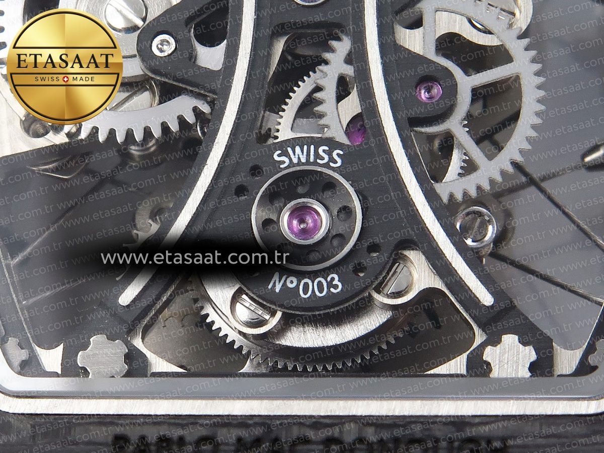 Richard Mille RM 53-01 Blue Rubber Strap - Görsel 20