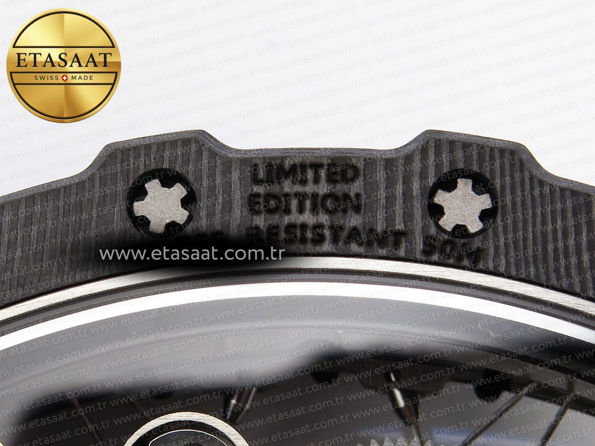 Richard Mille RM 53-01 Blue Rubber Strap - Görsel 22