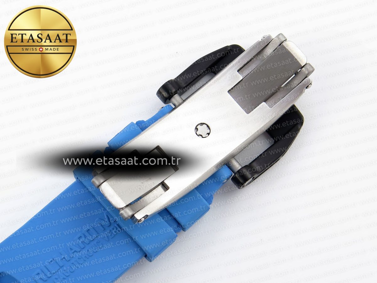 Richard Mille RM 53-01 Blue Rubber Strap - Görsel 26