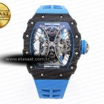 Richard Mille RM 53-01 Mavi Kauçuk Eta Saat - Görsel 3 - 1:1 Süper Klon Saat
