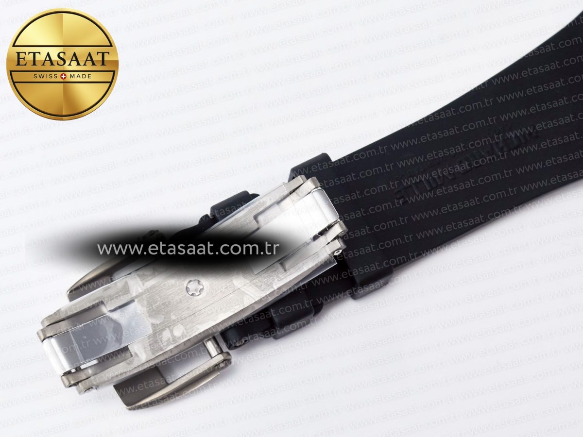Richard Mille RM 61-01 Yohan Blake White NTPT ZF 1:1 Best Edition on Black Rubber Strap RMUL2 Super Clone - Görsel 21