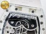Richard Mille RM026 Transparent Tourbillon RMF Best Edition Panda Skeleton Dial on Translucent Rubber Strap - Görsel 19