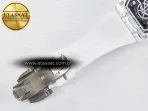 Richard Mille RM026 Transparent Tourbillon RMF Best Edition Panda Skeleton Dial on Translucent Rubber Strap - Görsel 23