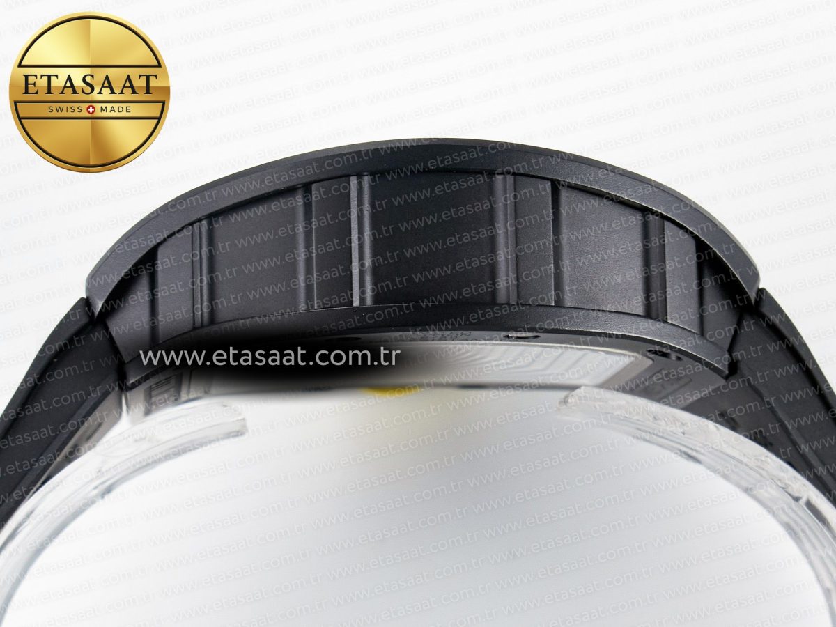 Richard Mille RM035-02 Black Ceramic SONIC Best Edition Skeleton Dial on Black Rubber Strap Clone RMUL1 - Görsel 15