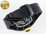 Richard Mille RM035-02 Black Ceramic SONIC Best Edition Skeleton Dial on Black Rubber Strap Clone RMUL1 - Görsel 17
