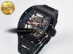Richard Mille RM035-02 RG Black Ceramic Skeleton Dial