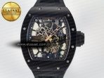 Richard Mille RM035-02 RG Black Ceramic Skeleton Dial - Görsel 4