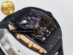 Richard Mille RM035-02 RG Black Ceramic Skeleton Dial - Görsel 7
