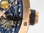 Richard Mille RM035-02 RG SONIC Best Edition Skeleton Dial on Black Rubber Strap Clone RMUL1 - Görsel 13