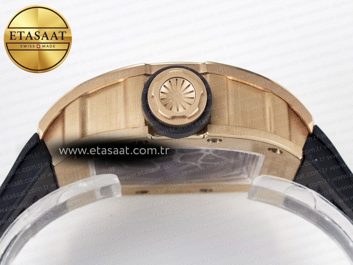 Richard Mille RM035-02 RG SONIC Best Edition Skeleton Dial on Black Rubber Strap Clone RMUL1 - Görsel 16