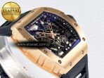 Richard Mille RM035-02 RG SONIC Best Edition Skeleton Dial on Black Rubber Strap Clone RMUL1 - Görsel 7