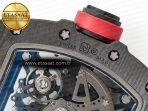 Richard Mille RM035 Carbon SONIC Best Edition Skeleton Dial on Black Rubber Strap Clone RMUL2 V2 - Görsel 20