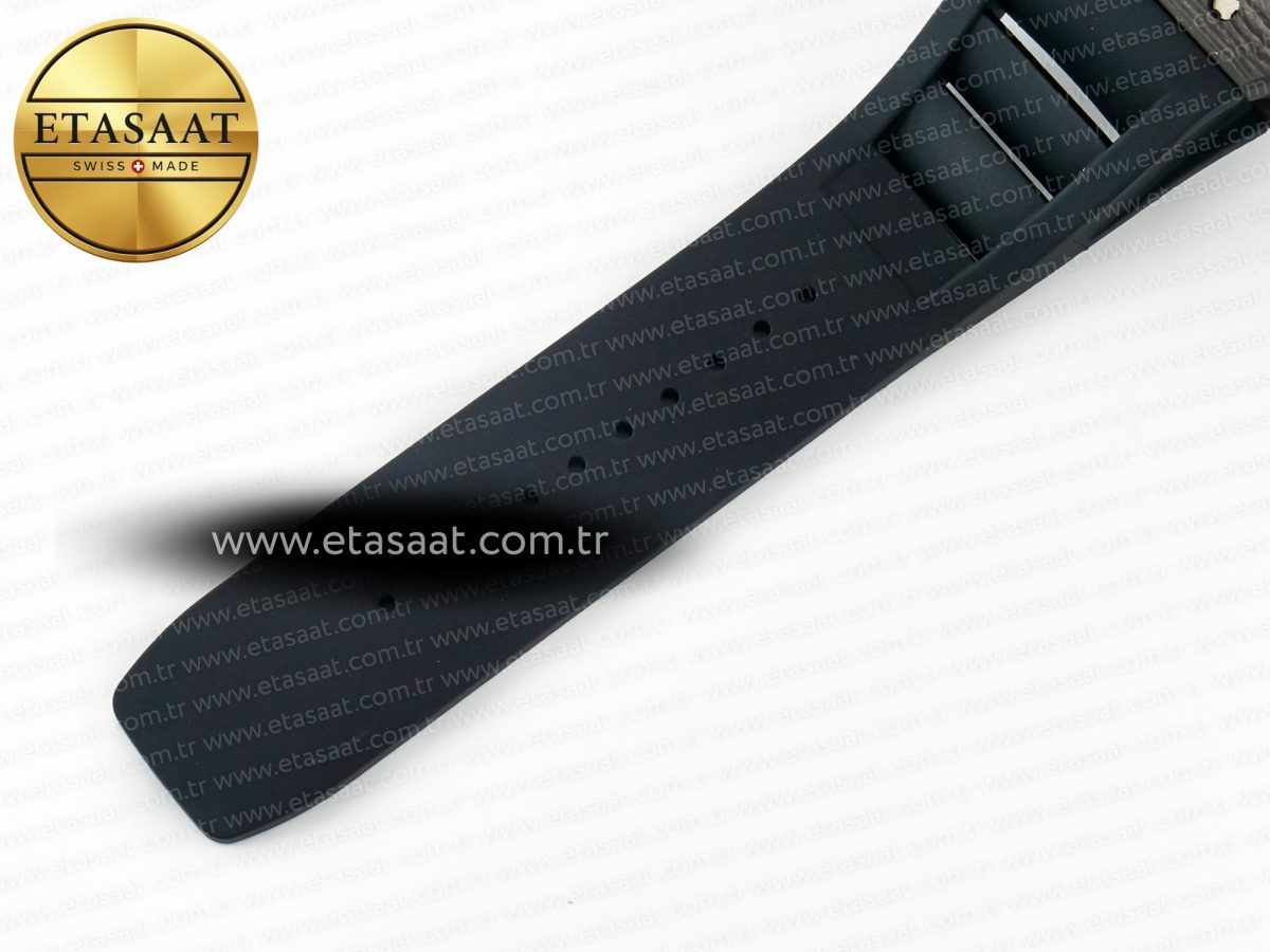 Richard Mille RM035 Carbon SONIC Best Edition Skeleton Dial on Black Rubber Strap Clone RMUL2 V2 - Görsel 21