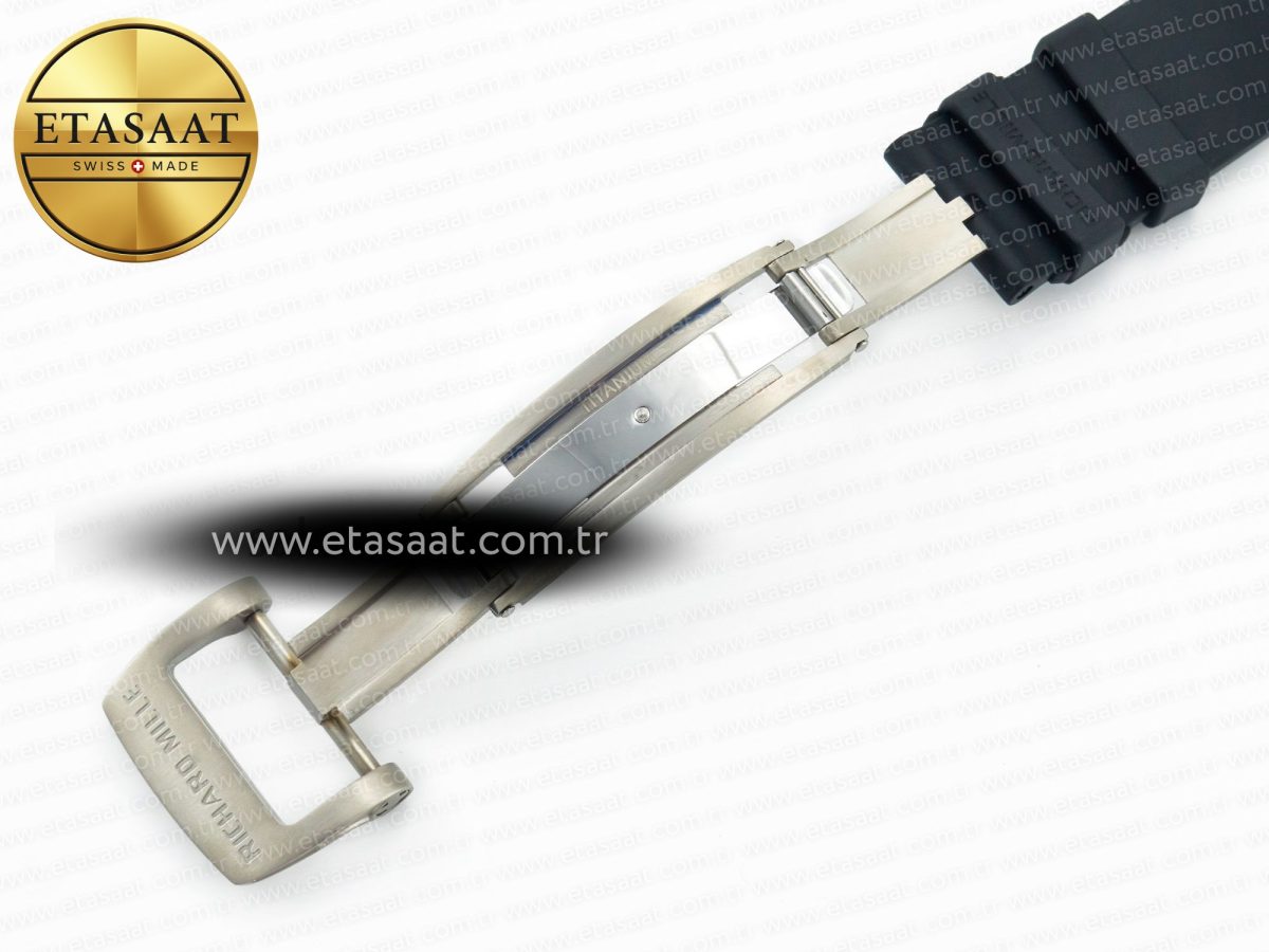 Richard Mille RM035 Carbon SONIC Best Edition Skeleton Dial on Black Rubber Strap Clone RMUL2 V2 - Görsel 27