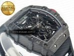 Richard Mille RM035 Carbon SONIC Best Edition Skeleton Dial on Black Rubber Strap Clone RMUL2 V2 - Görsel 7