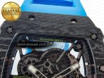 Richard Mille RM035 Carbon SONIC Best Edition Skeleton Dial on Blue Rubber Strap Clone RMUL2 V2 - Görsel 10