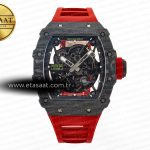 Richard Mille RM035 Karbon Sonic İskelet Kadran RMUL2 Eta Saat - Görsel 3 - 1:1 Süper Klon Saat