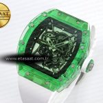 Richard Mille RM035 GREEN TRANSPARENT RMF