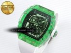 Richard Mille RM035 GREEN TRANSPARENT RMF - Görsel 2