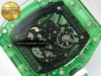 Richard Mille RM035 GREEN TRANSPARENT RMF - Görsel 20