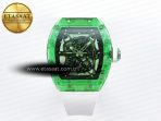 Richard Mille RM035 GREEN TRANSPARENT RMF - Görsel 3
